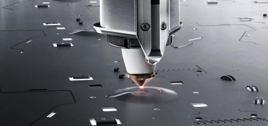 Punch laser procession machine