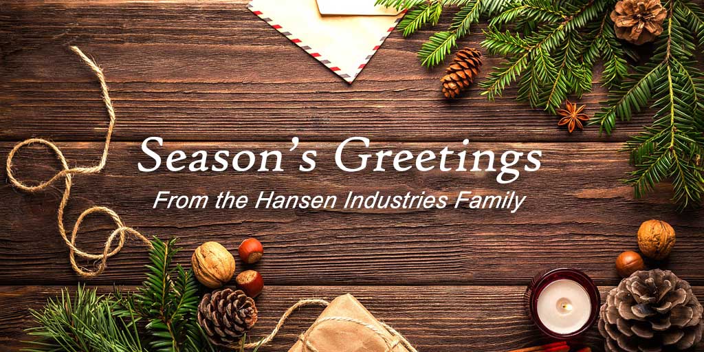 Hansen Industries holiday card 2018